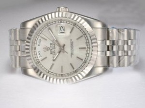 Rolex Day-Date Automatique avec Cadran Blanc AAA Replicas Relojes [P3M4]